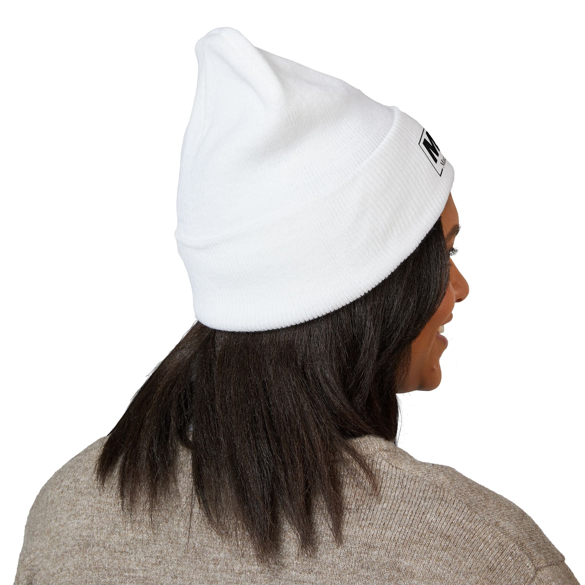 Filipino Dictionary-Style Embroidered Beanie — "Man I Love Filipino"