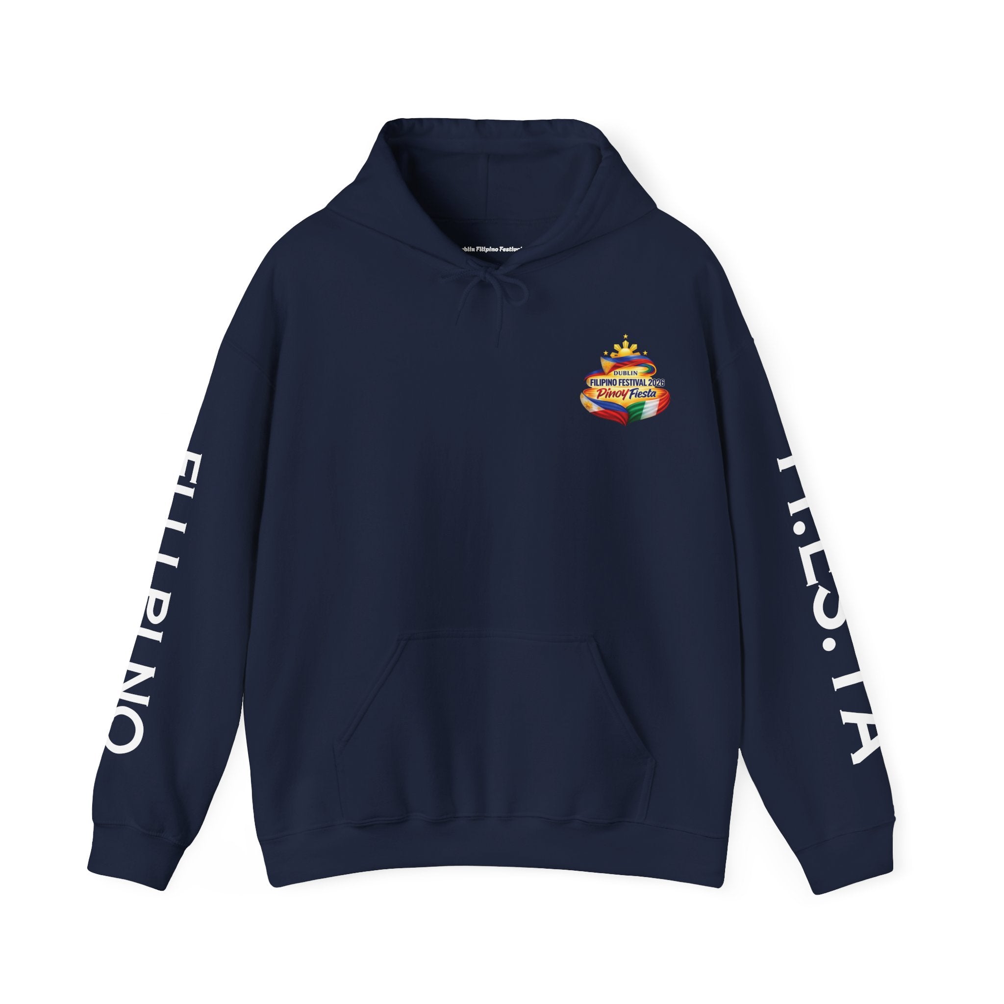 Filipino Festival Hoodie — Minimal Dictionary-Style Design
