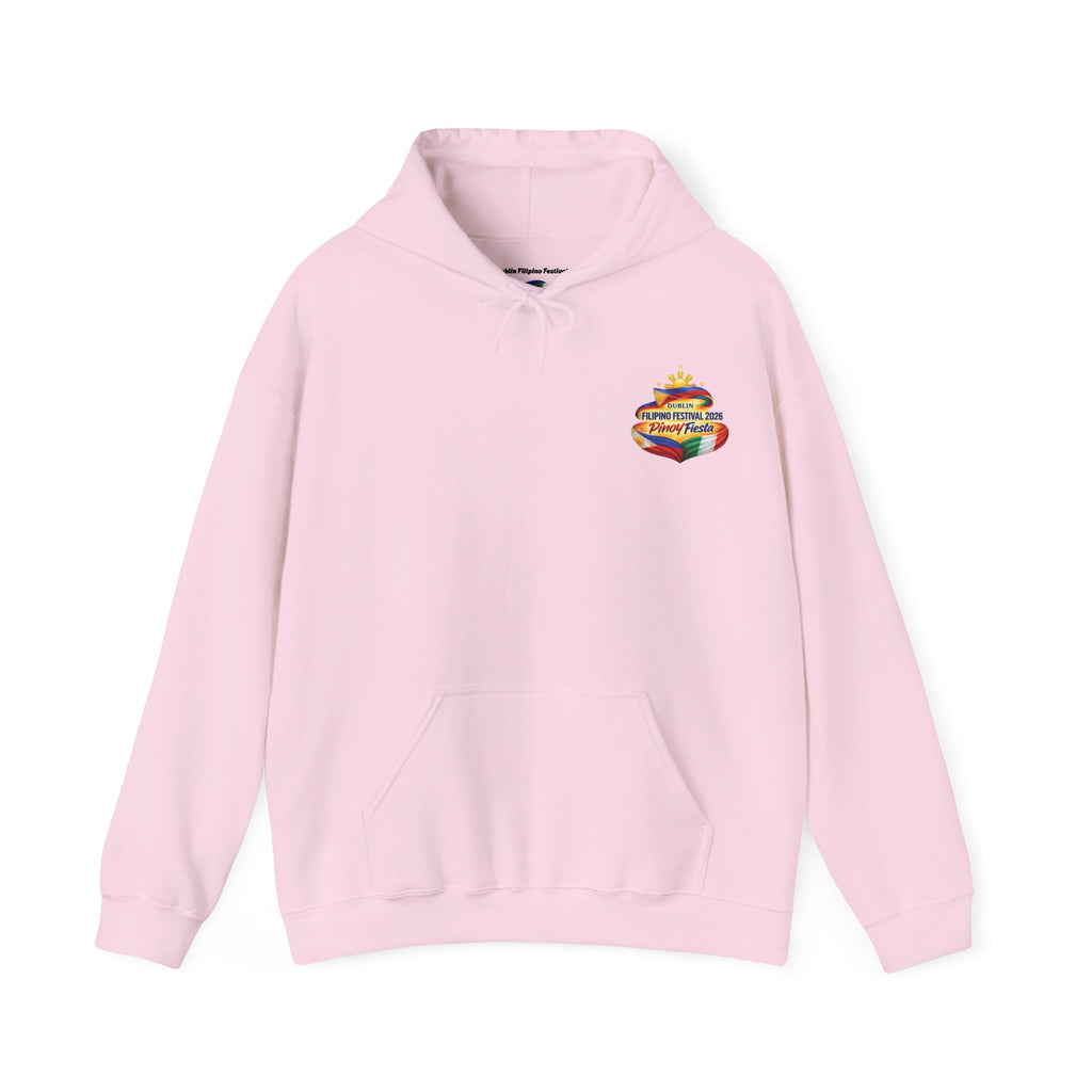 Dublin Filipino Festival Hoodie — "Kuan" Dictionary-Style Back Typography
